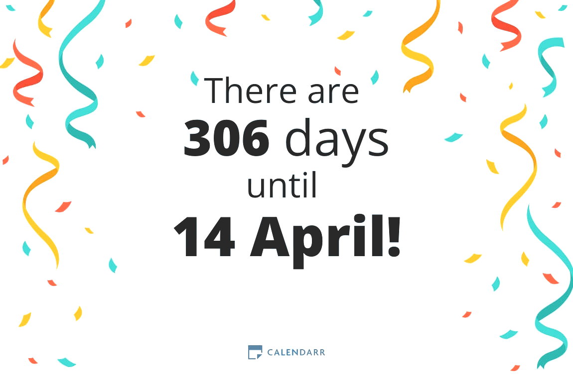 How many days until 14 April - Calendarr
