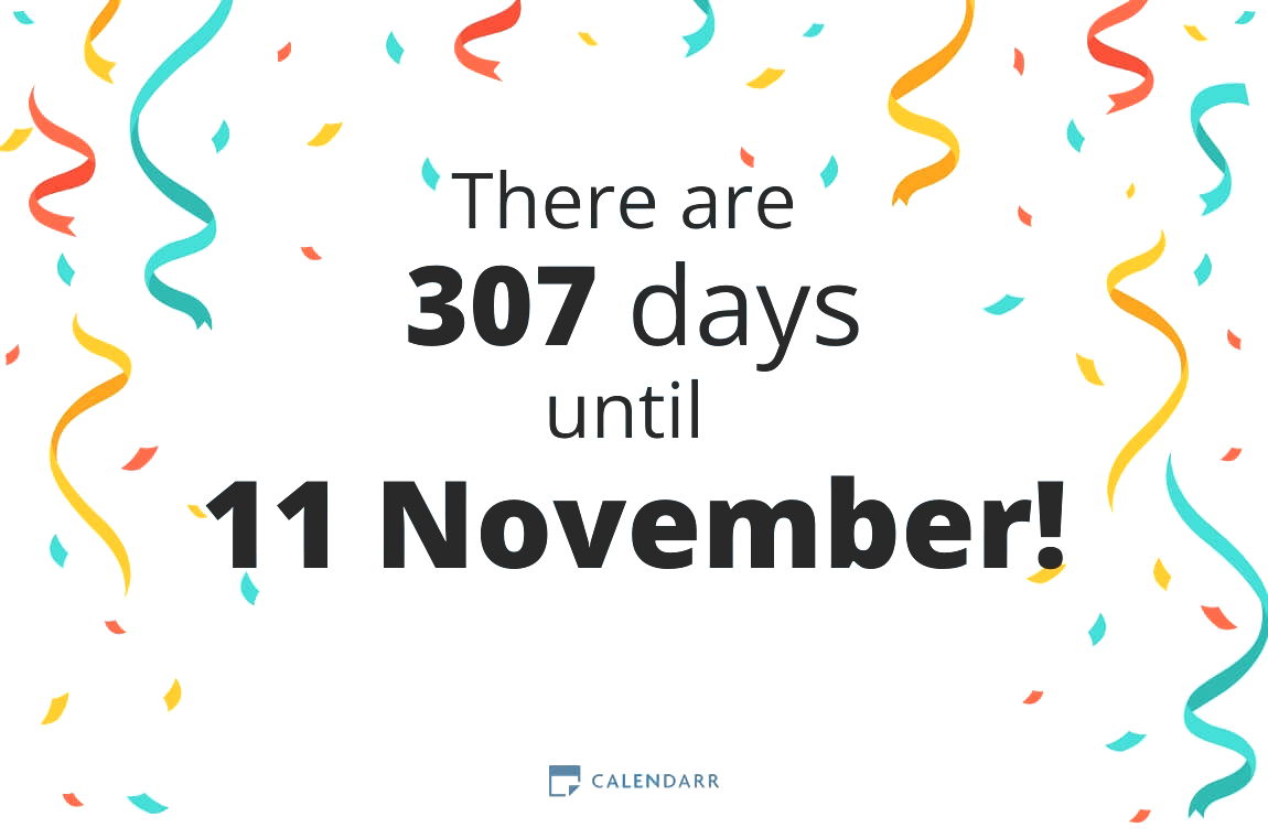 How many days until 11 November - Calendarr