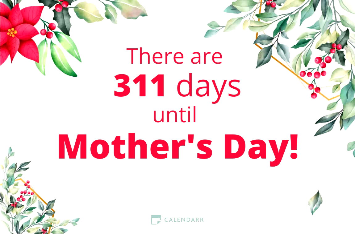 How many days until   Mother's Day - Calendarr