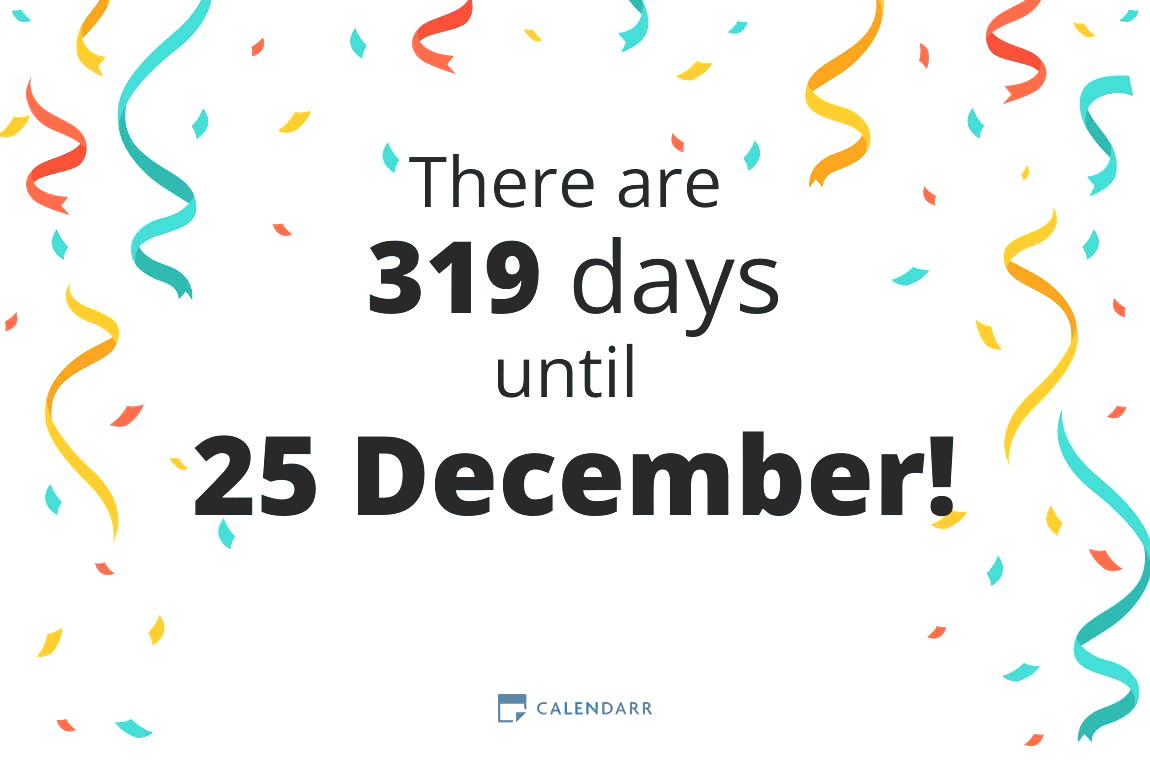 How many days until 25 December - Calendarr
