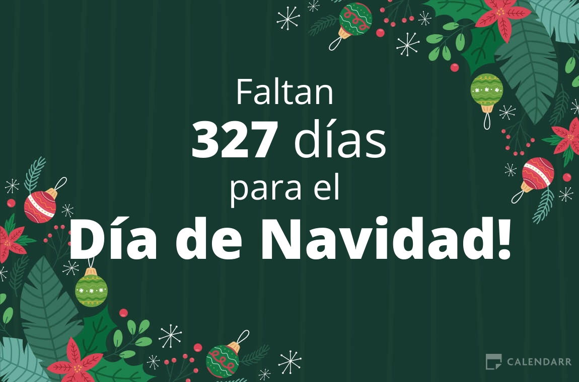 Descubre cuántos días faltan para el Día de Navidad ...