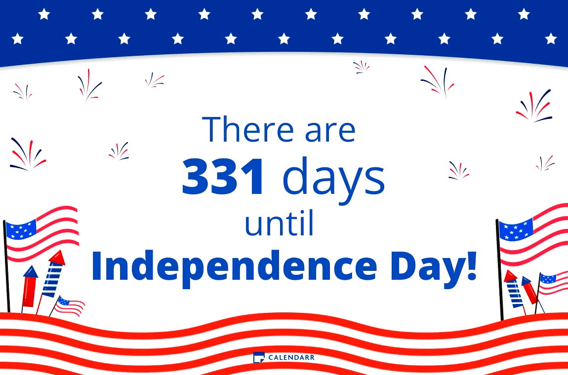 How many days until Independence Day - Calendarr