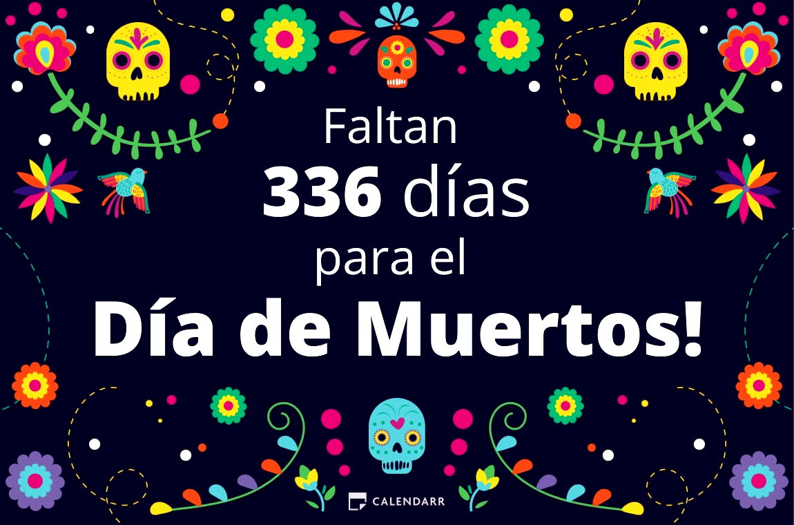Descubre cuántos días faltan para el Día de Muertos - Calendarr