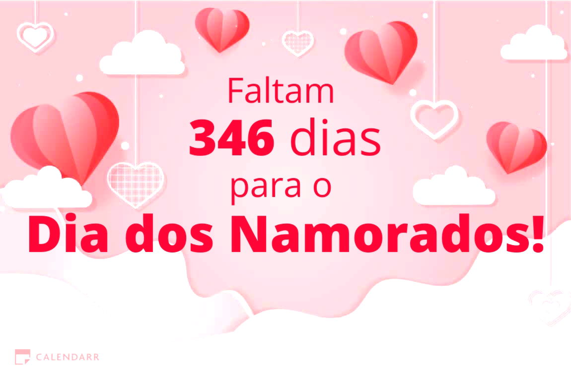 Descubra quantos dias faltam para o Dia dos Namorados - Calendarr