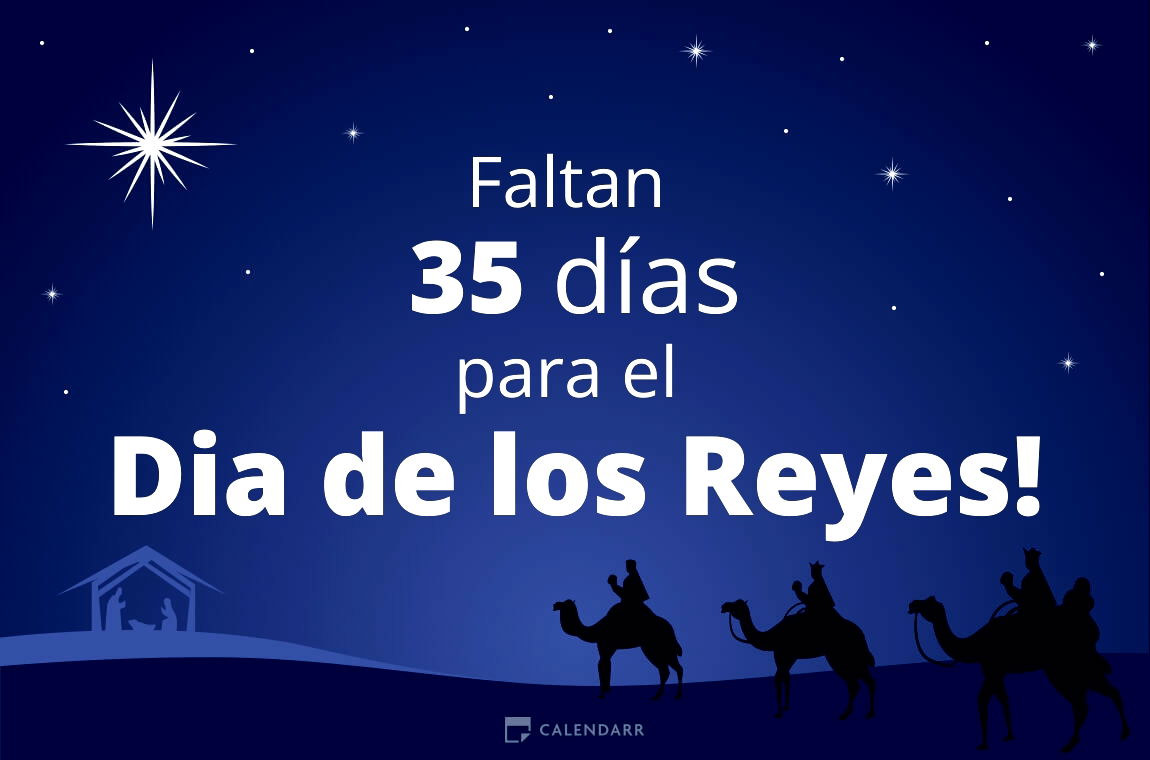 Descubre cuántos días faltan para el Dia de los Reyes - Calendarr
