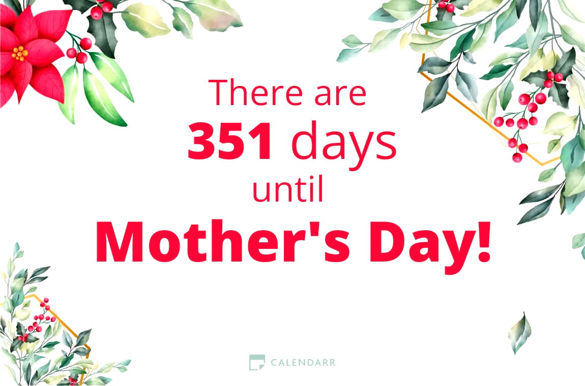 How many days until Mother's Day - Calendarr