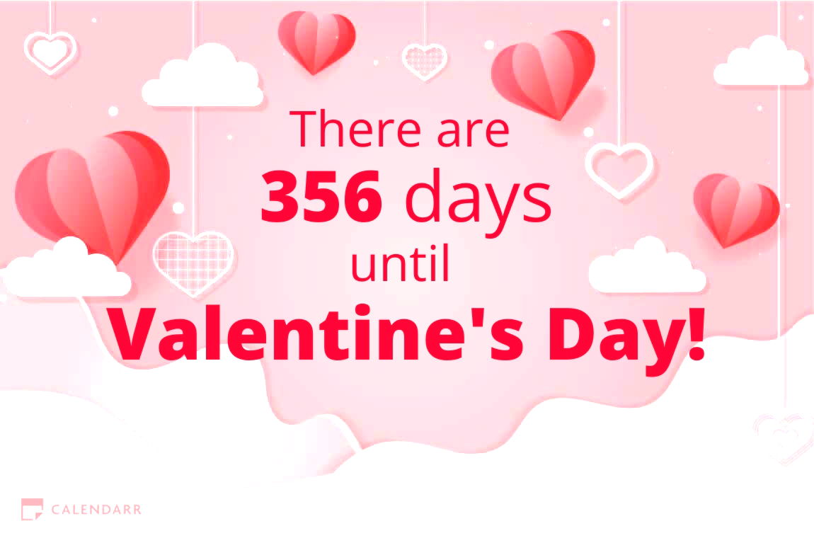 How many days until   Valentine's Day - Calendarr