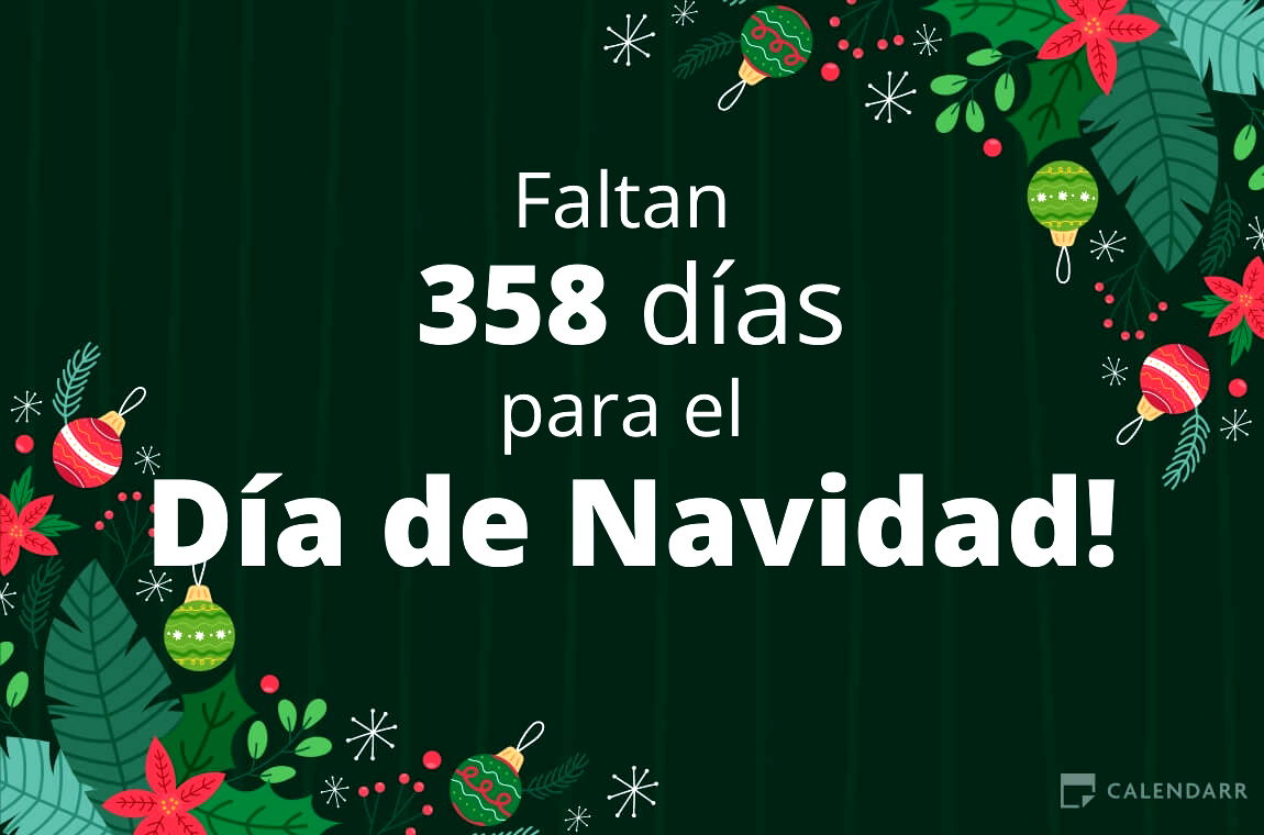 Descubre cuántos días faltan para  el Día de Navidad - Calendarr
