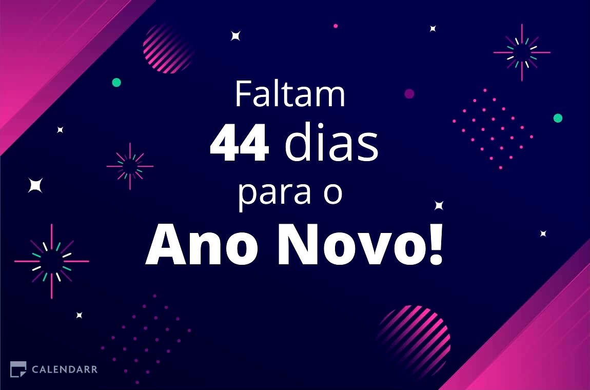 Descubra quantos dias faltam para o Ano Novo - Calendarr