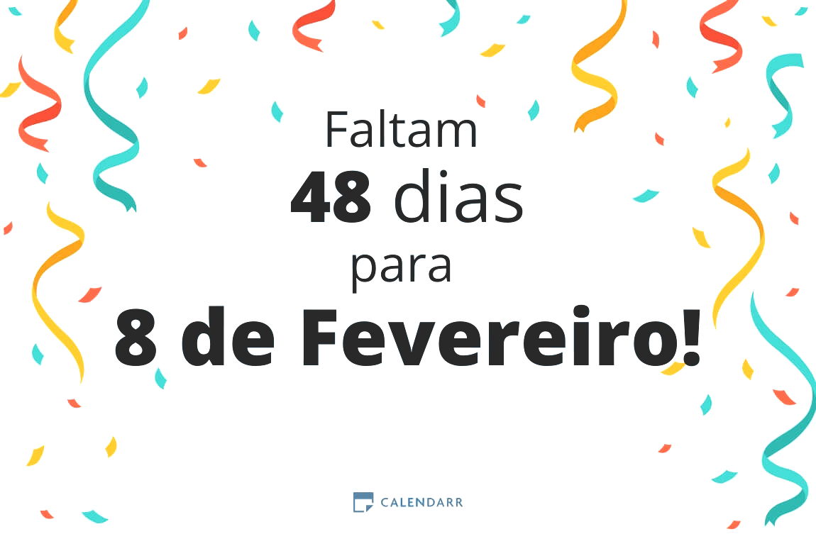 Descobre quantos dias faltam para 8 de Fevereiro - Calendarr