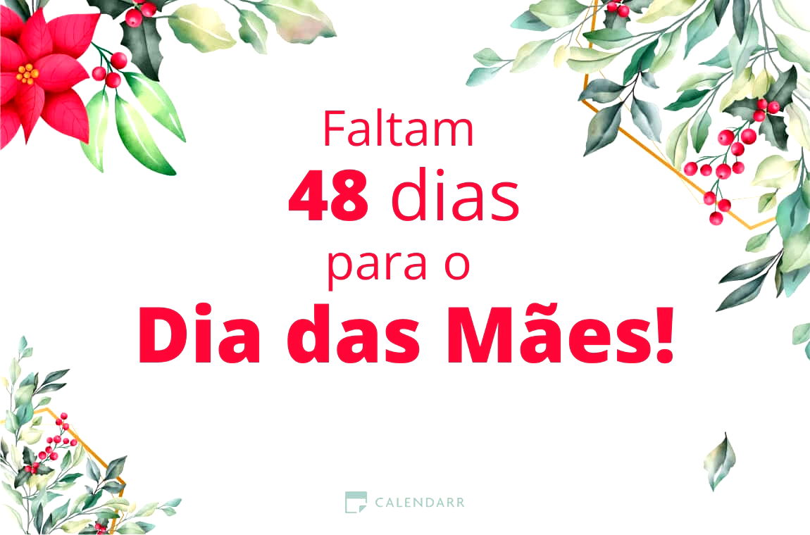 Descubra quantos dias faltam para  o Dia das Mães - Calendarr