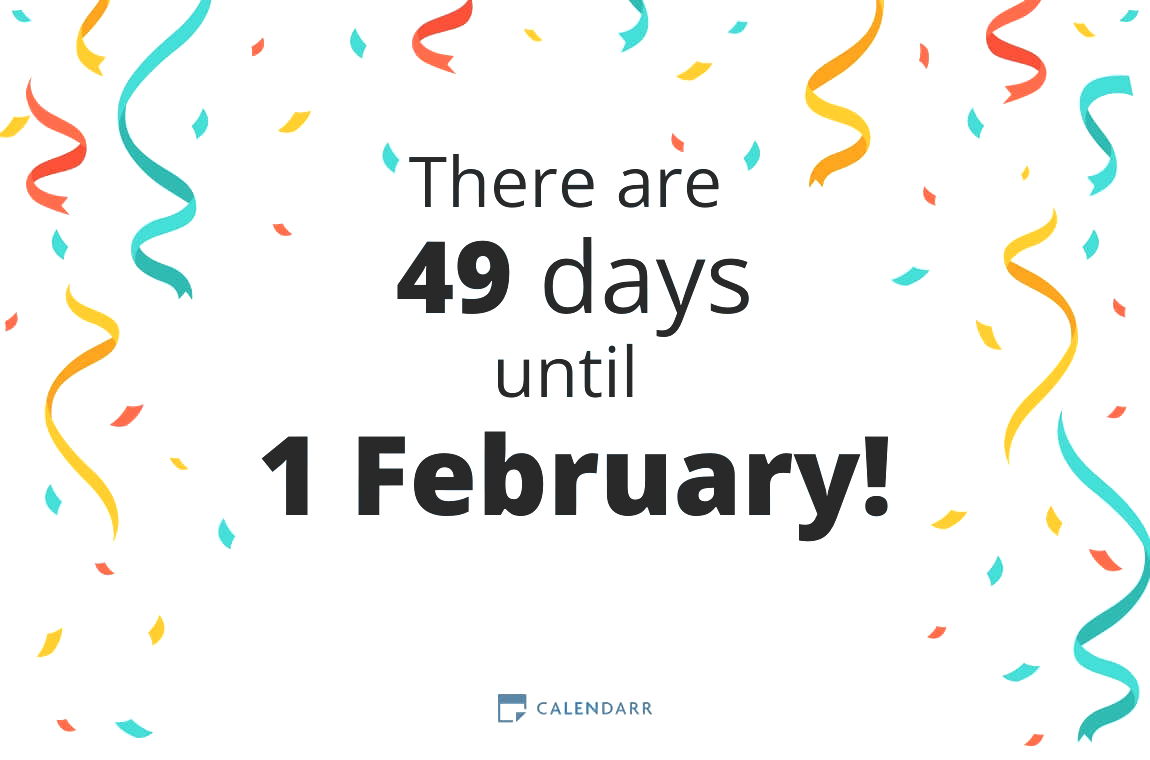 How many days until 1 February - Calendarr