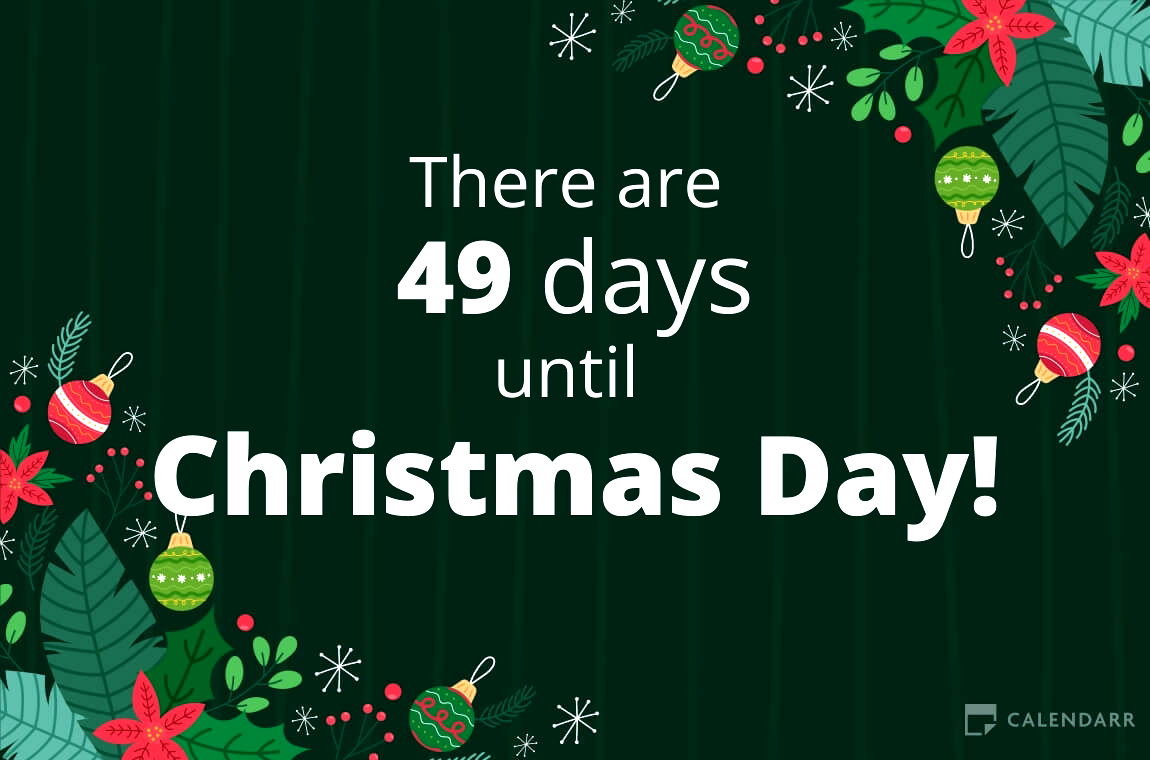How many days until Christmas Day - Calendarr