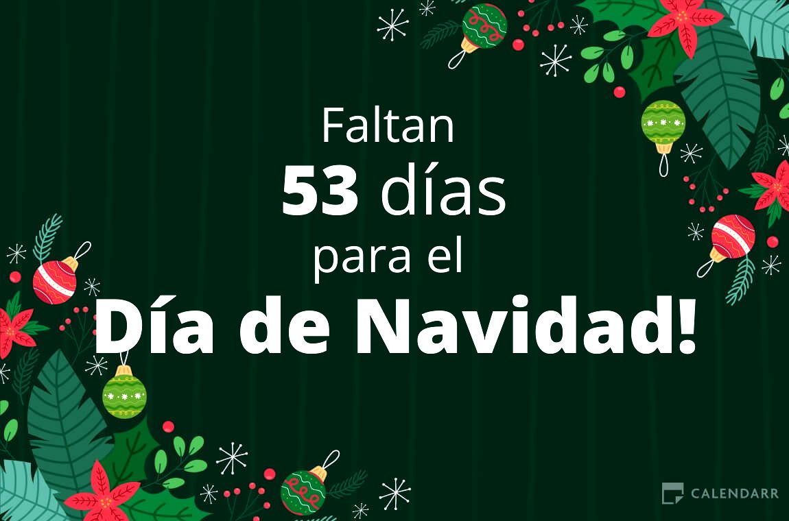 Descubre cuántos días faltan para el Día de Navidad - Calendarr
