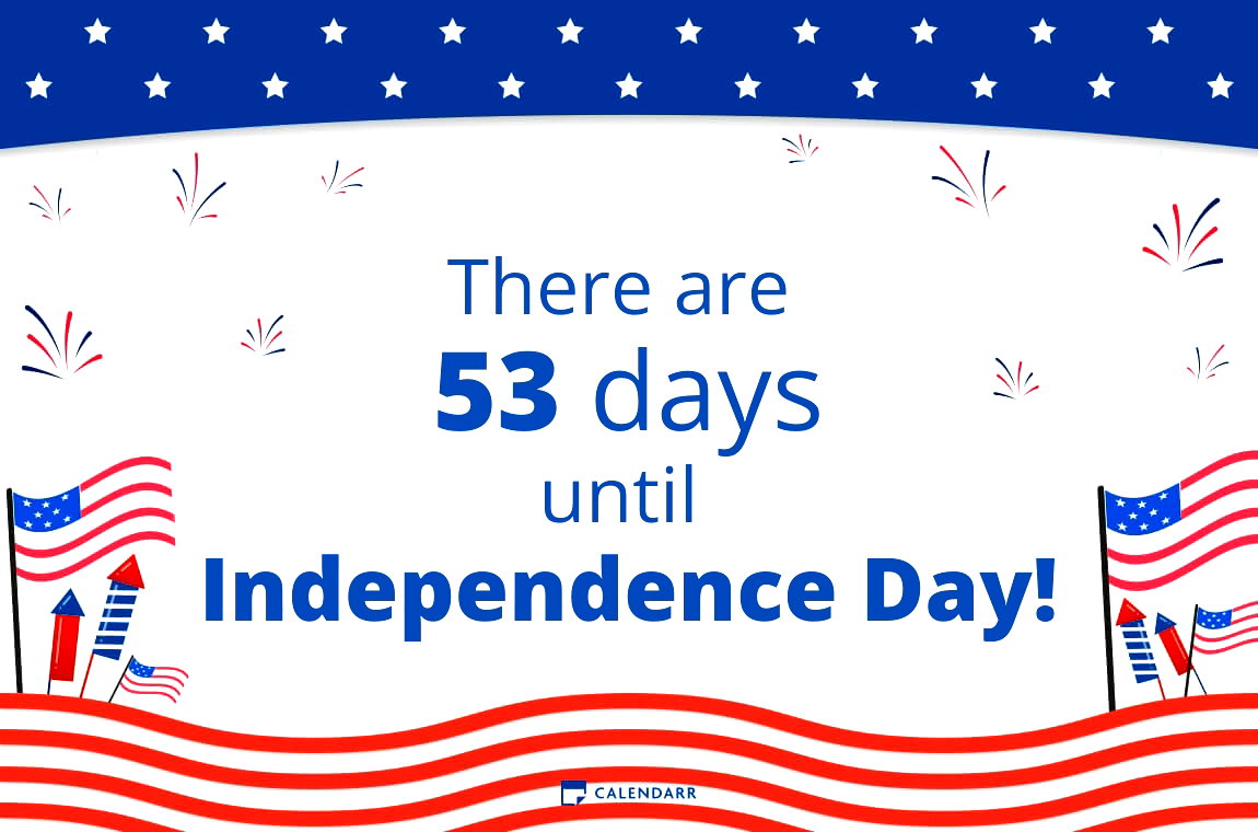How many days until   Independence Day - Calendarr