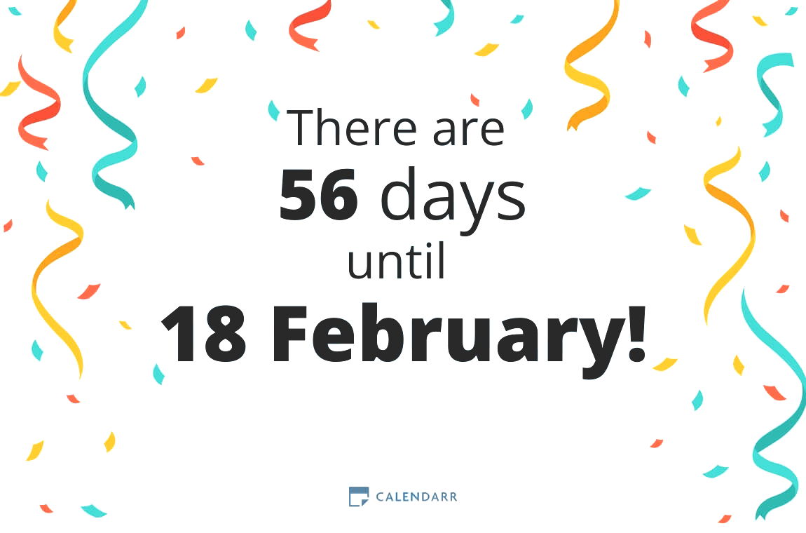 How many days until 18 February - Calendarr