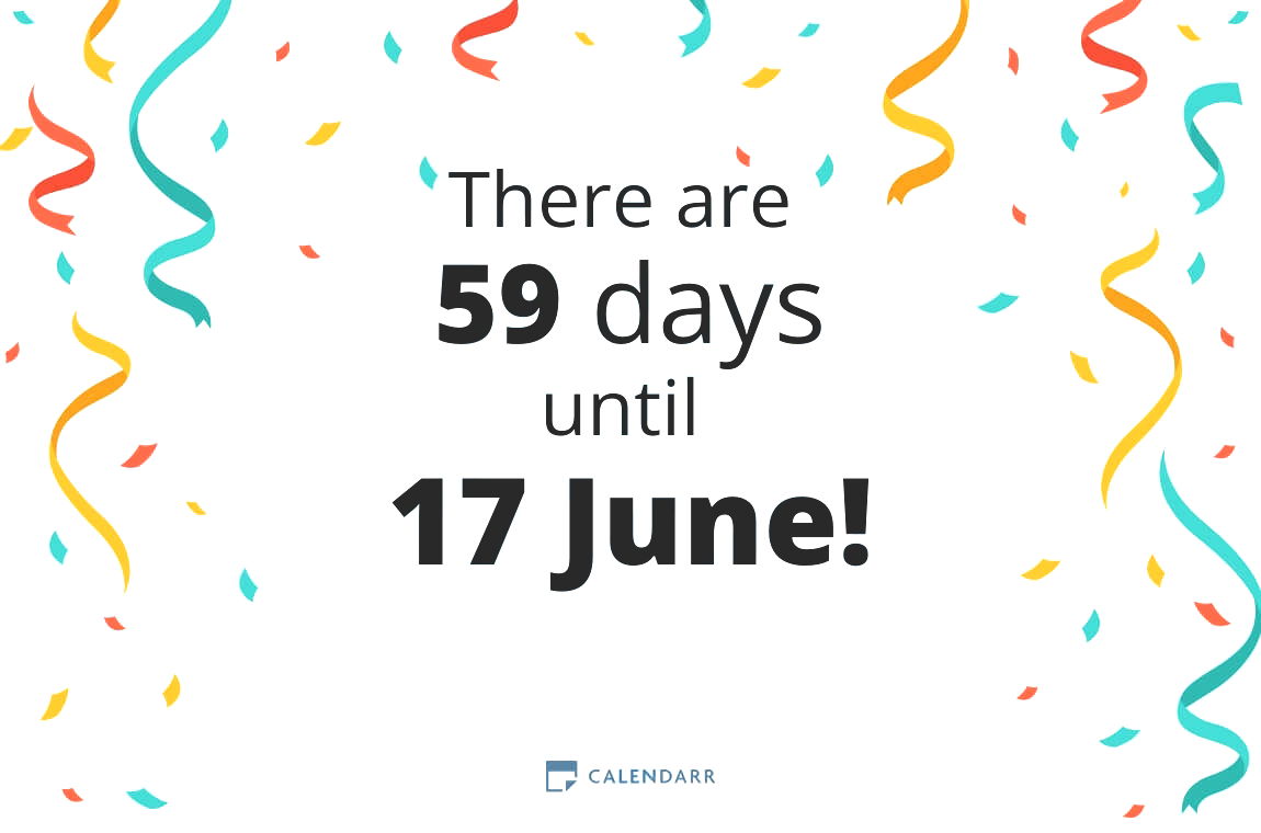 How many days until 17 June - Calendarr