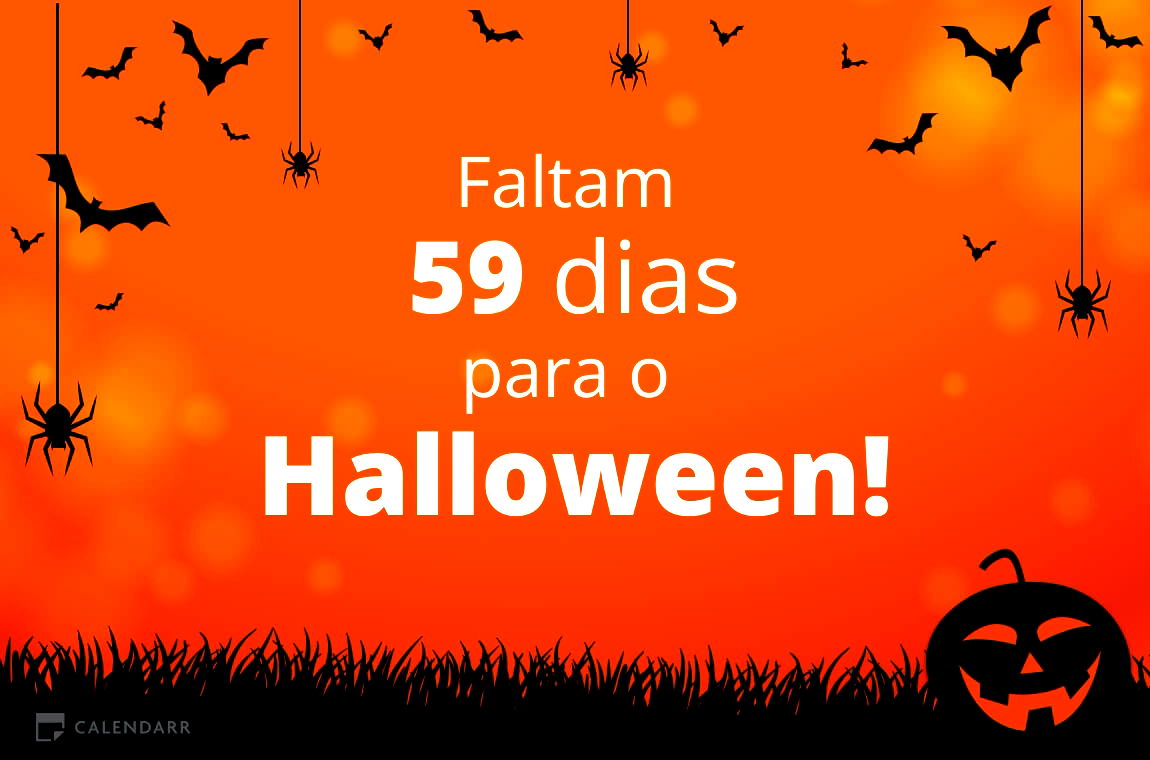 Descubra quantos dias faltam para o Halloween - Calendarr
