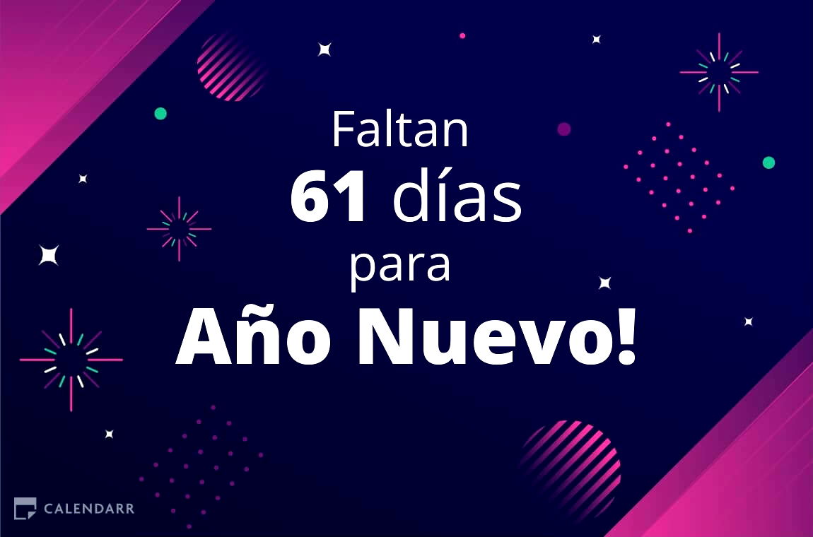 Descubre cuántos días faltan para Año Nuevo - Calendarr
