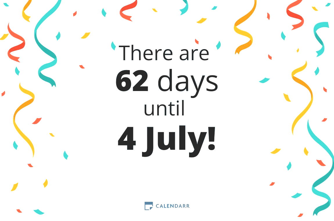 How many days until 4 July - Calendarr