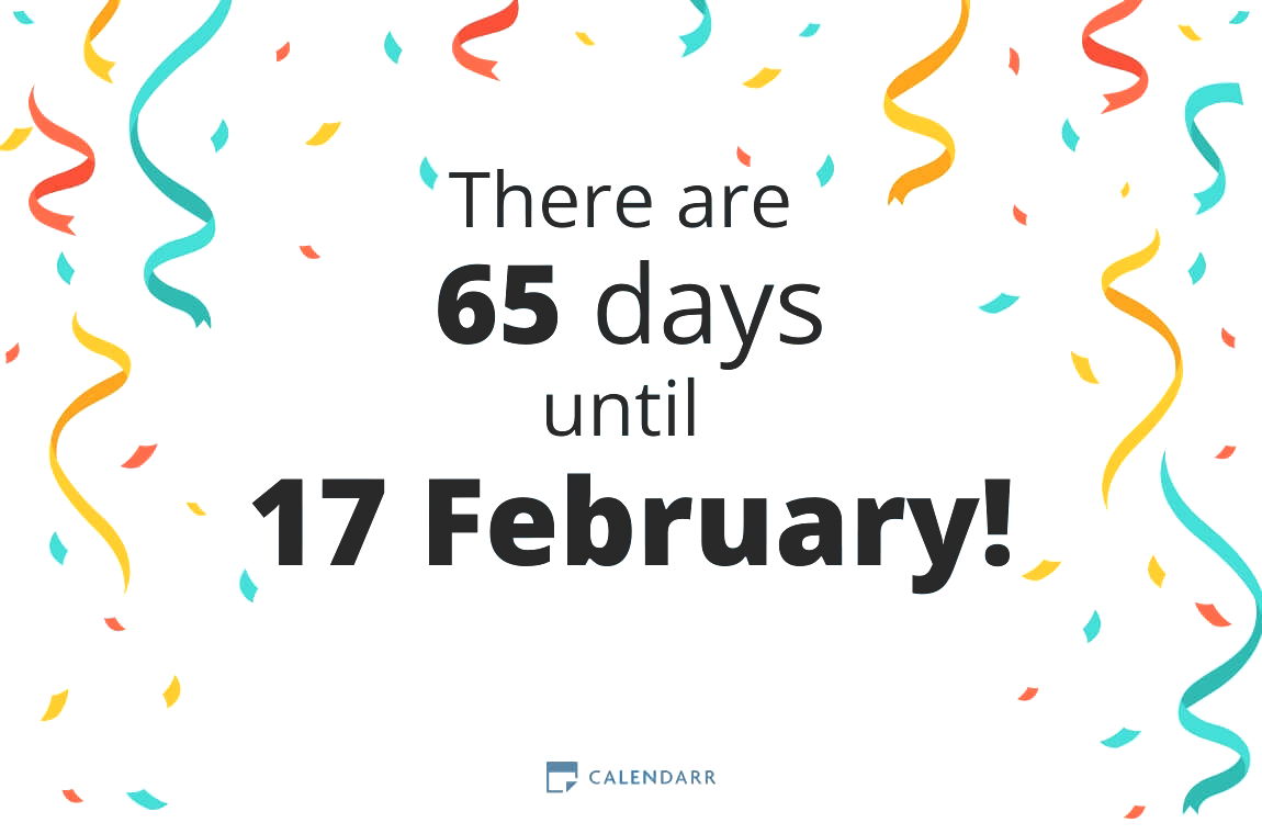 How many days until 17 February - Calendarr