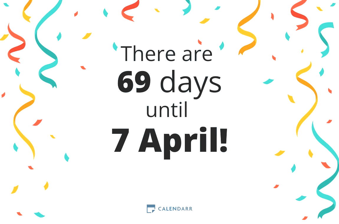 How many days until 7 April - Calendarr