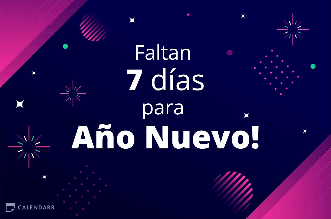 Descubre cuántos días faltan para   Año Nuevo - Calendarr