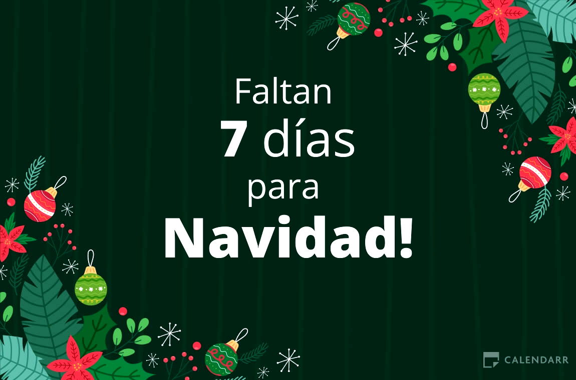 Descubre cuántos días faltan para Navidad - Calendarr