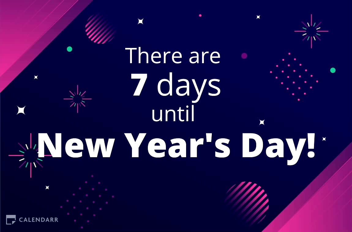How many days until   New Year's Day - Calendarr