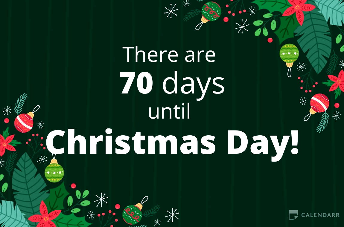 How many days until Christmas Day - Calendarr