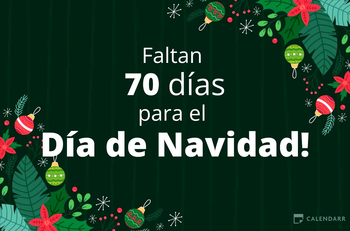 Descubre cuántos días faltan para el Día de Navidad - Calendarr