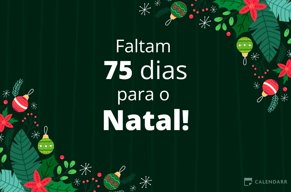 Descubra quantos dias faltam para o Natal - Calendarr