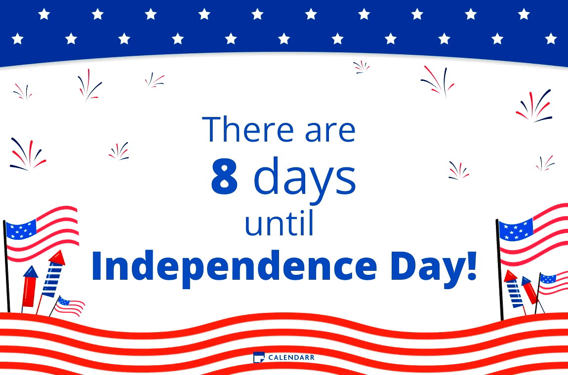 How many days until   Independence Day - Calendarr