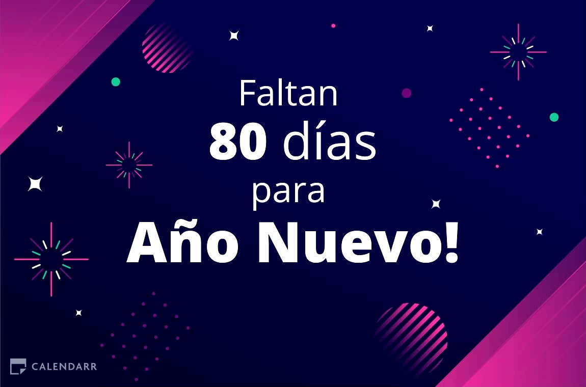 Descubre cuántos días faltan para Año Nuevo - Calendarr