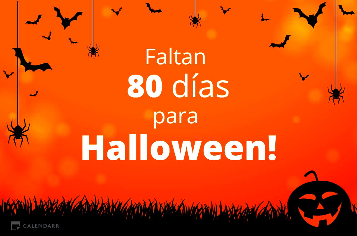 Descubre cuántos días faltan para Halloween Calendarr