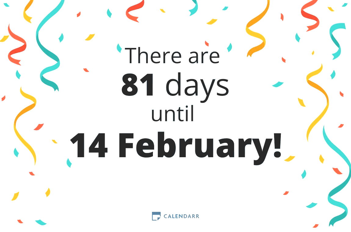 How many days until 14 February - Calendarr