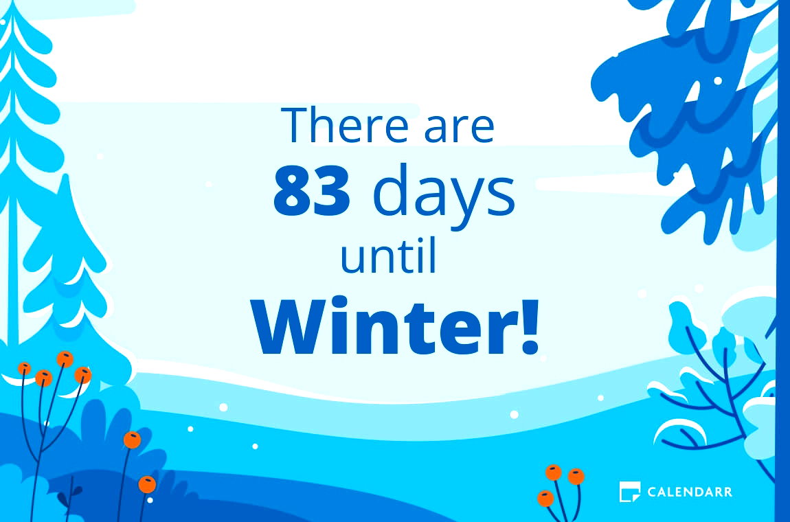 How many days until Winter - Calendarr