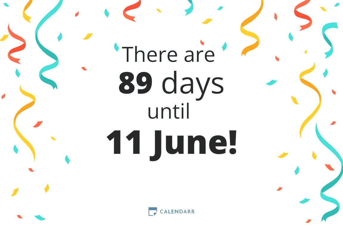 How many days until 11 June - Calendarr