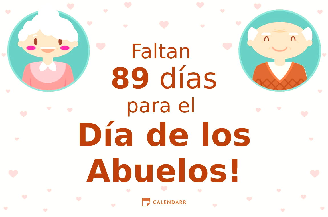 Descubre cuántos días faltan para el Día de los Abuelos - Calendarr