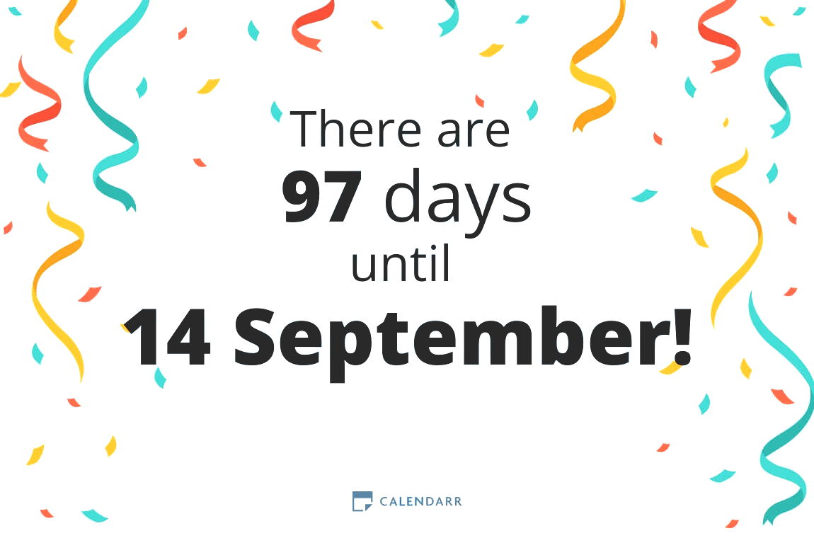 How many days until 14 September - Calendarr