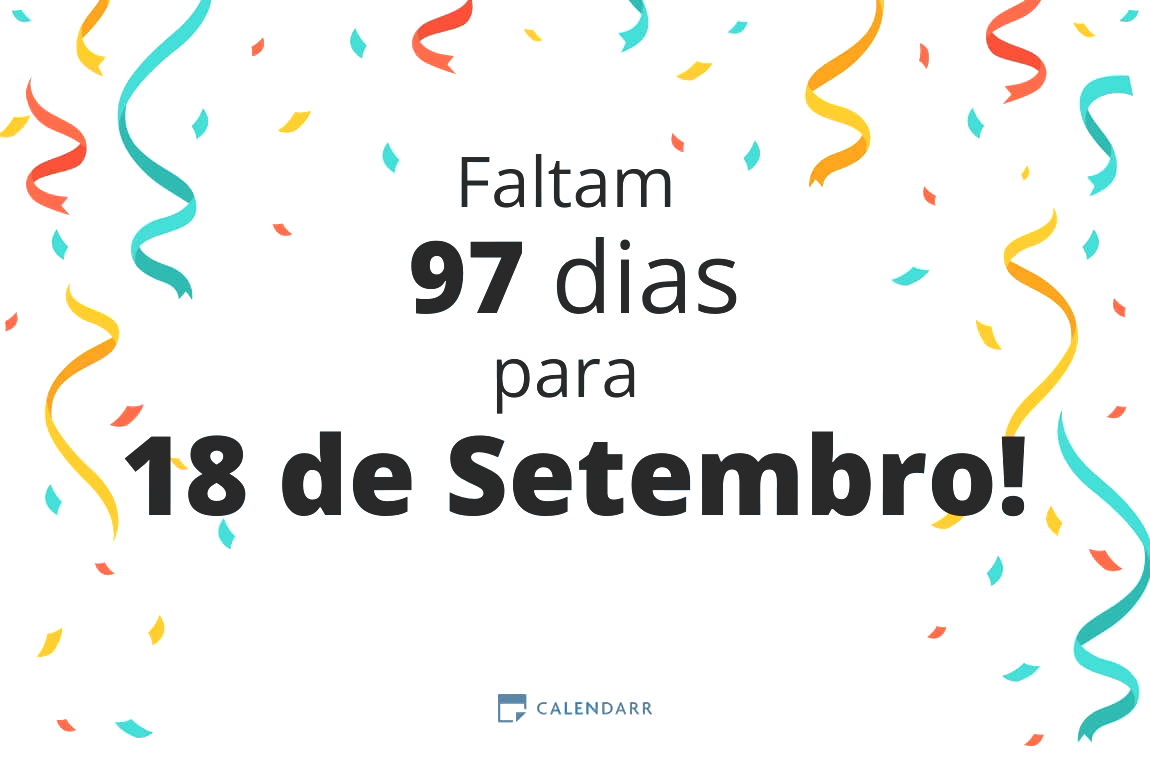 Descubra quantos dias faltam para 18 de Setembro - Calendarr