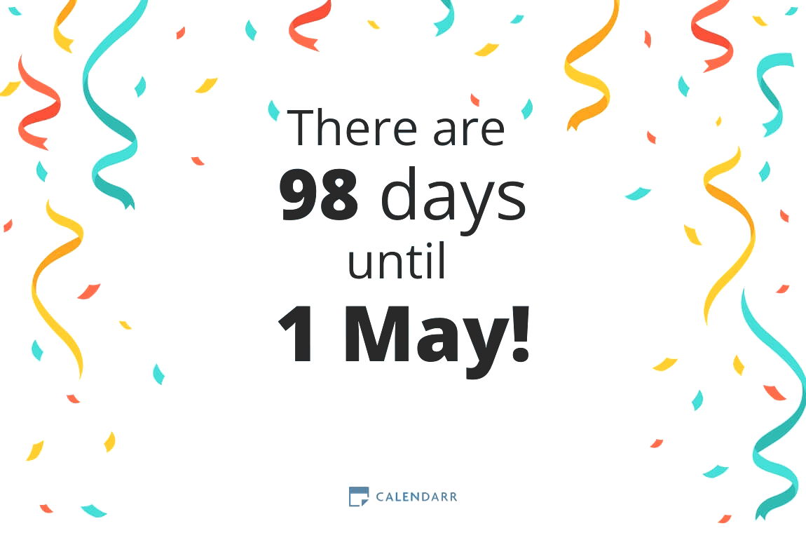 How many days until 1 May - Calendarr