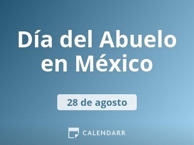 Día del Abuelo en México