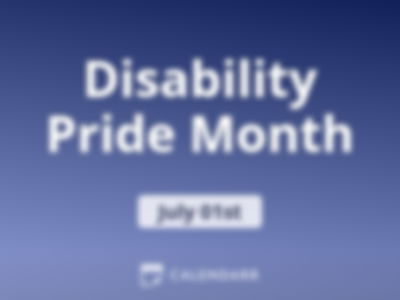 Disability Pride Month