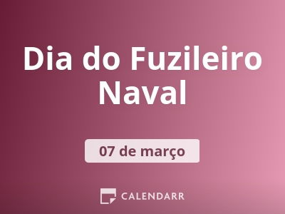 Dia do Fuzileiro Naval