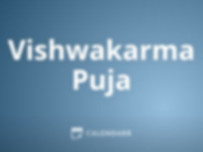 Vishwakarma Puja
