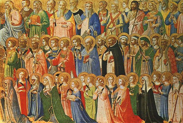 Painting of Saints