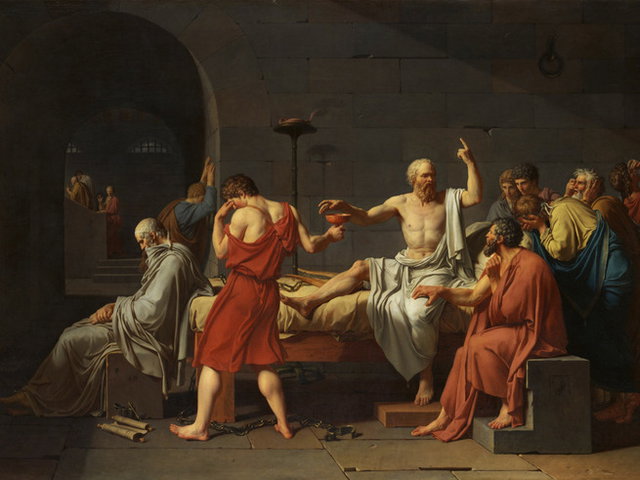 Obra A Morte de S&oacute;crates