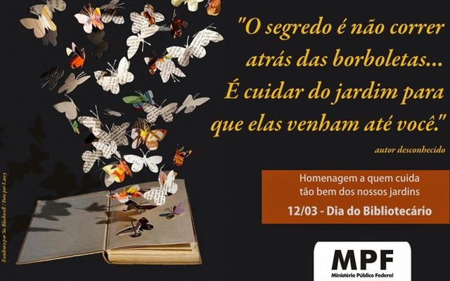 Homenagem ao Dia do Bibliotecário