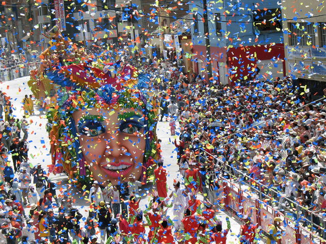 Carnaval las calles de San Juan de Pasto